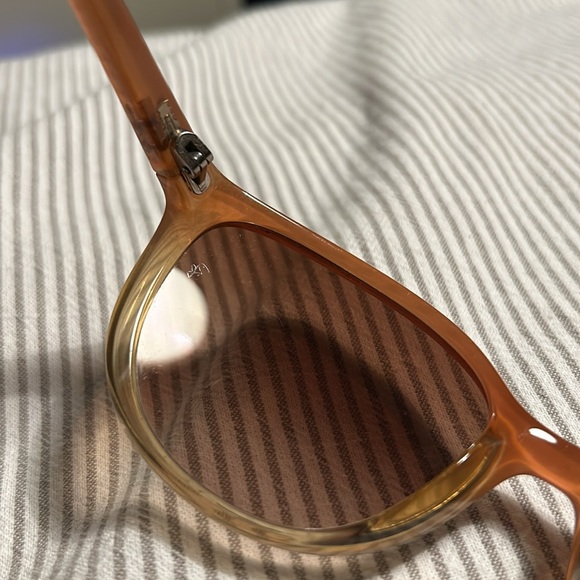 Ray-Ban RB4167 - Emma Woman Sunglasses Light Brown Frames, Brown Violet Lens - Picture 2 of 8